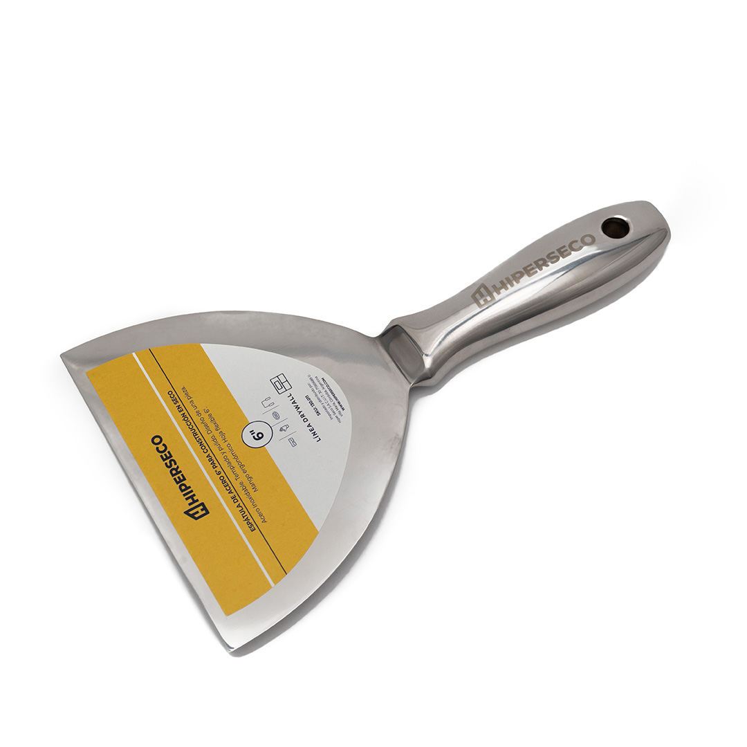 Espátula Acero Inoxidable Hiperseco 6"