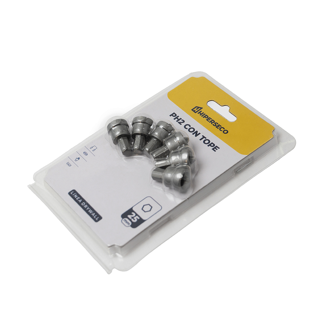 Punta PH2 Tope Hiperseco 25 mm