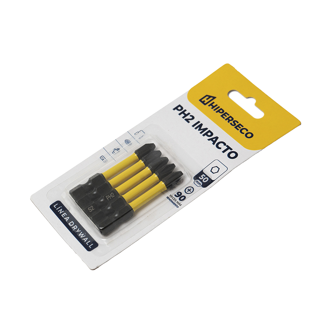 Punta PH2 Impacto Hiperseco 50 mm
