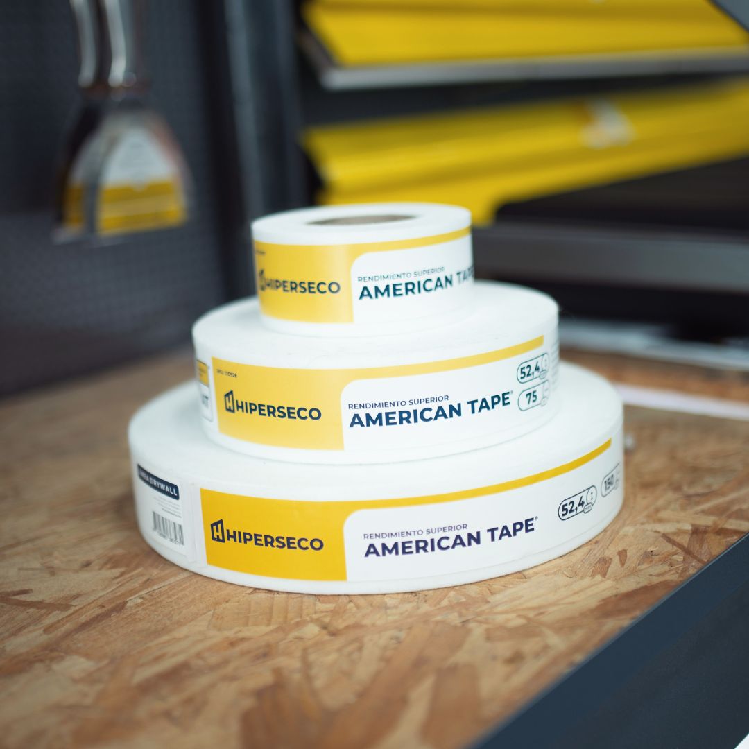 Cinta Fibra de Vidrio American Tape Hiperseco 20 m