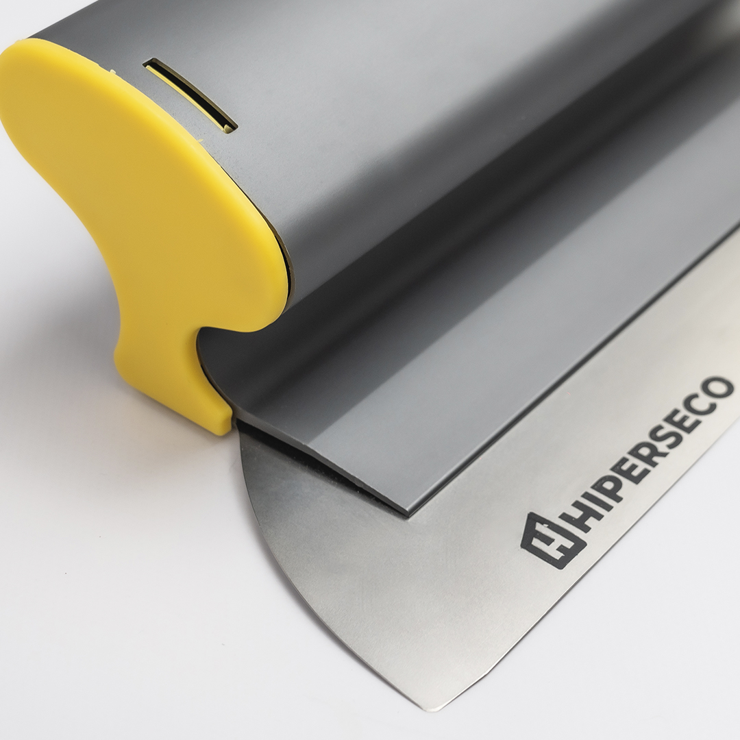 Espátula Larga Hiperseco Aluminio Acero 25 Cm