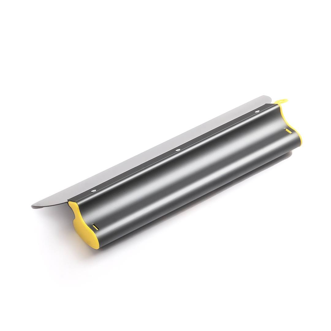 Espatula Larga Hiperseco Aluminio Acero 40Cm