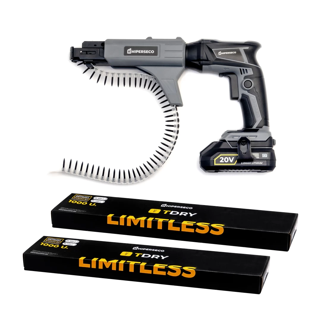 Kit Atornillador Automático Tornillos T2 2000 U
